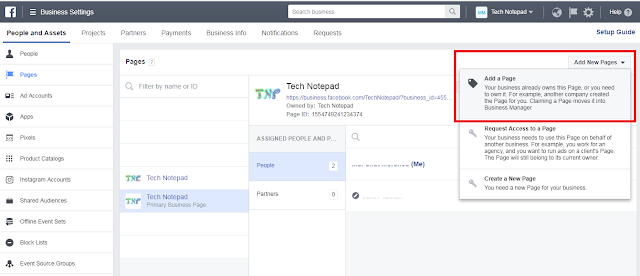 FB Page Ownership