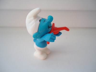 Smurf Figure Kinder Violin 1997