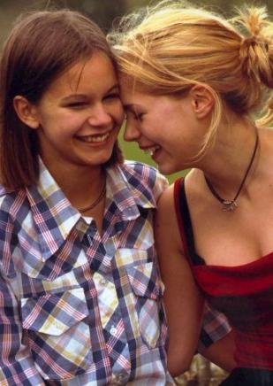 As the movie continues, the lesbian relationship between the two young girls 