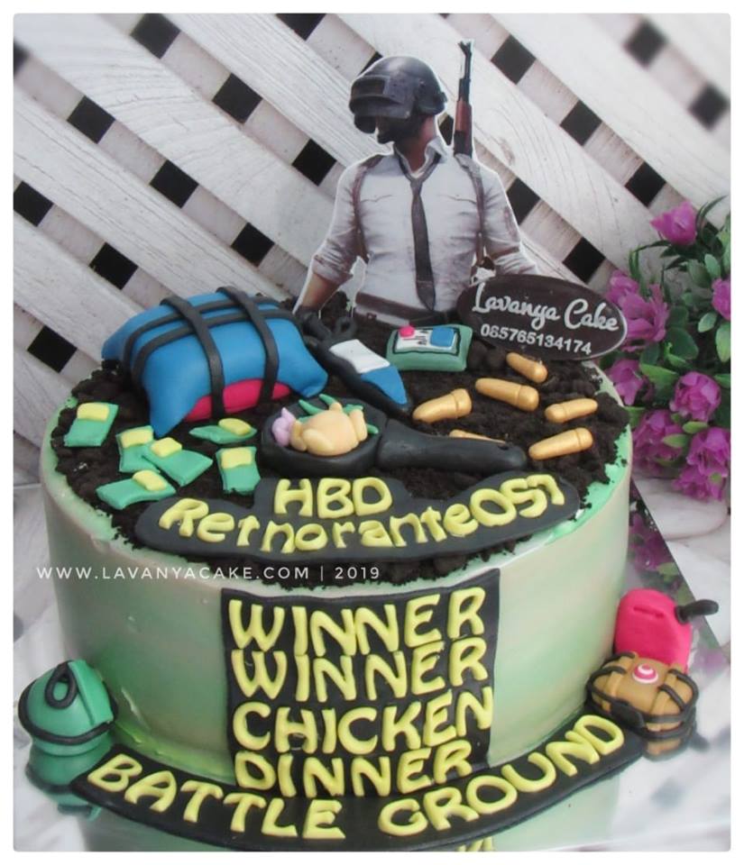 Lavanya Cake Spesialis Rainbow Cake Batam Birthday Cake Batam Rainbow Cake Batam Lavanya Cake PUBG