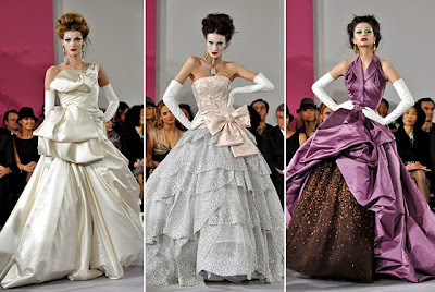 Galliano's couture designs for Dior