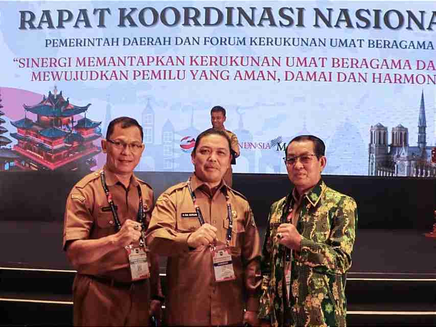 Hadiri Rakornas Pemda dan FKUB Wagub Ria Norsan Tekankan Kondusifitas Jelang Pemilu Tahun 2024