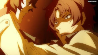 文スト 2期4話 織田作 Odasaku | 文豪ストレイドッグス アニメ 黒の時代 Bungo Stray Dogs Episode 16