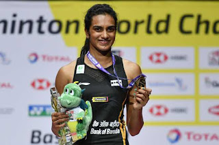 2- Sindhu first Indian shuttler to win gold medal at World Championships