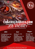 Job Vacancy di Huang Hou Surabaya Terbaru November 2019