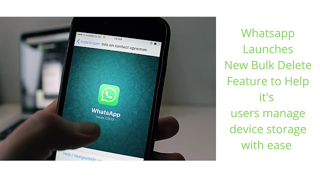 image of whatsapp bulk delete feature