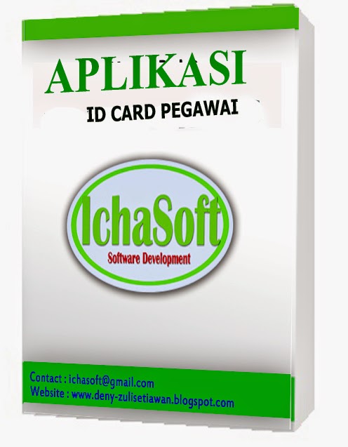 Software ID Card Pegawai - IchaSoft - Software Kartu Anggota