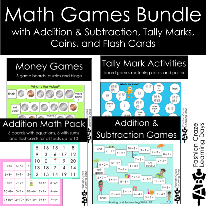 Math Games Bundle