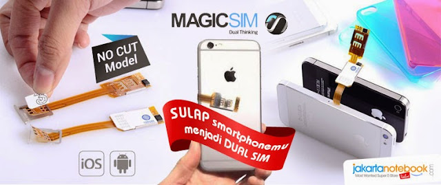 MagicSIM, Sulap Smartphone Jadi DUAL SIM