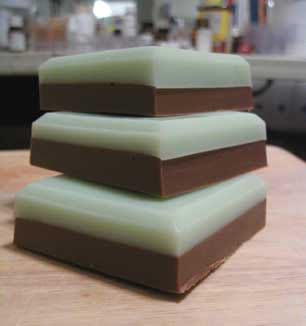 chocolate mint soap