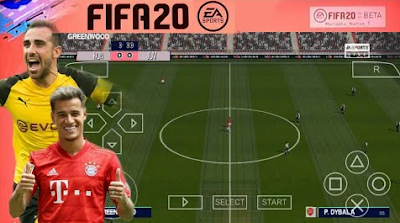  A new android soccer game that is cool and has good graphics FIFA 20 Beta Mod PPSSPP