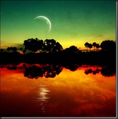  Saya telah menemukan foto langit tak berawan warna zamrud Tutorial Malam Yang Indah