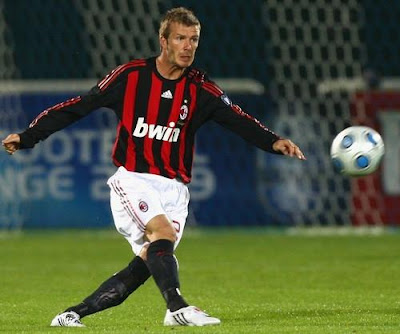 Beckham Soccer Wallpaper on International Football Player  David Beckham Team Ac Milan Wallpapers
