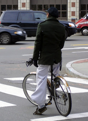 man on bike