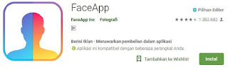 Aplikasi FaceApp