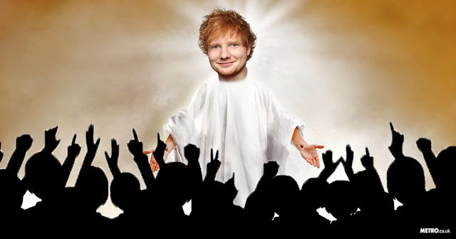 Ed Sheeran is now officially the God of music