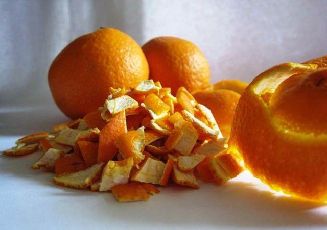 ماسك أو قناع طبيعي من قشر البرتقال