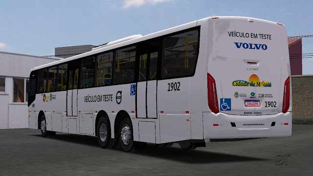 OMSI 2 - Pintura de testes da Volvo para o Caio Apache VIP IV BRT B270F 6×2