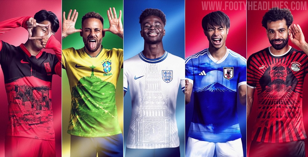 International Football Kits & Shirts