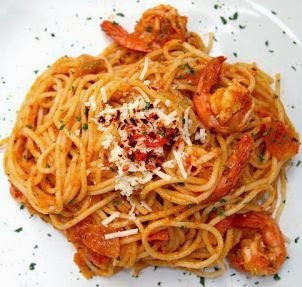 Resep Spaghetti Udang