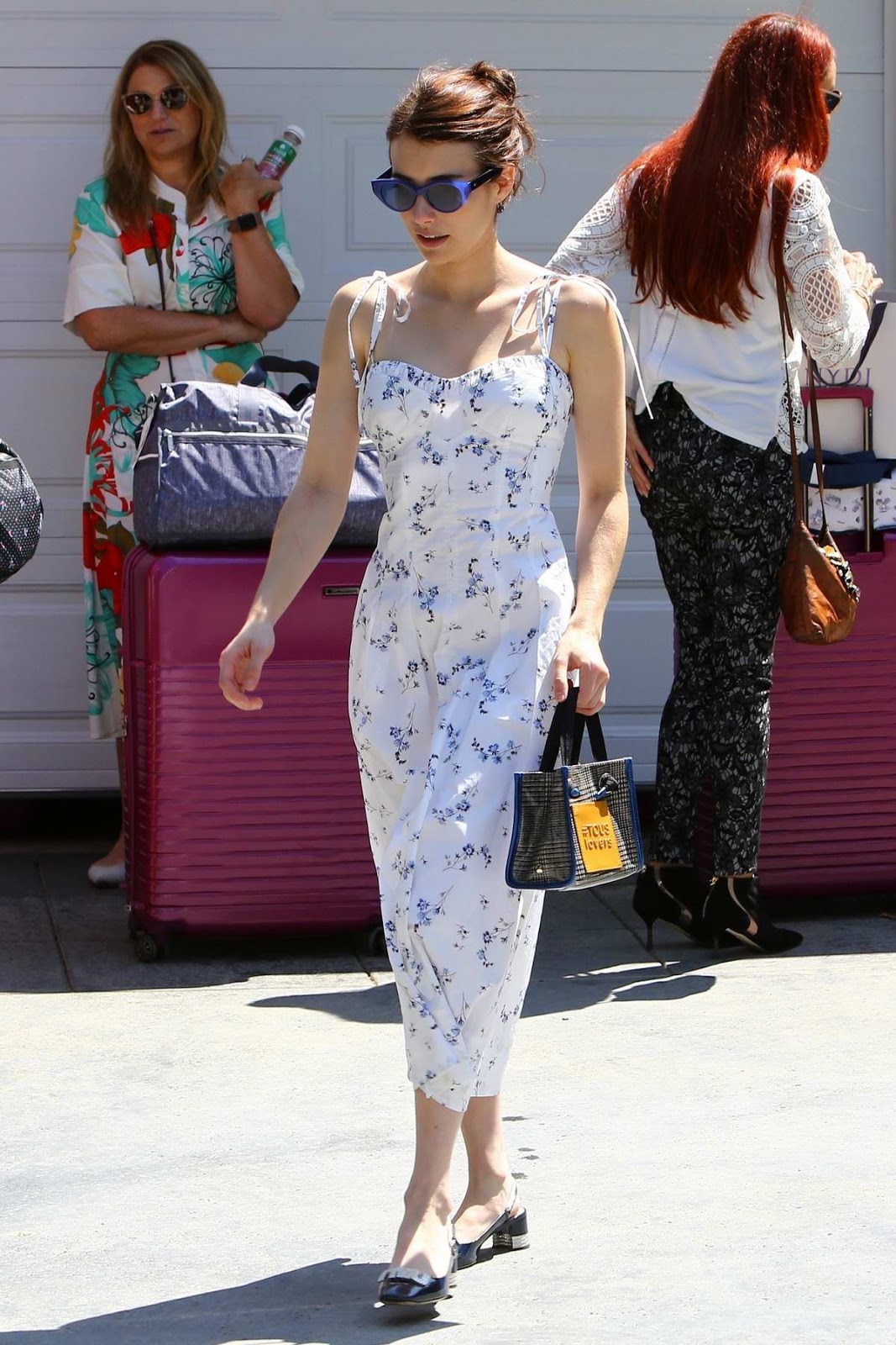 Emma Roberts celebrity high street style fashion ideas