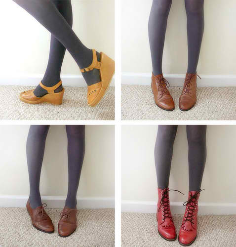 Skinny legs are a prerequisite for oxford flats that's what I think 