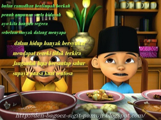 Pantun Romantis Dan Lucu Terbaik Sahur Edisi Bulan 