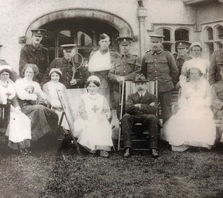 War injured at Pontyclun Athletic Club in WW1