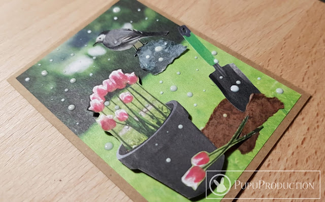 Artist Trading Card Spring in Finland