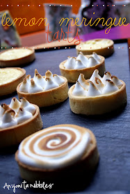 Lemon Meringue Tarts ready for eating from Anyonita Nibbles