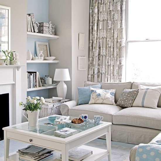  either your living room or menage unit of measurement room volition live on a smaller 10 Tips for decorating a small-scale living room