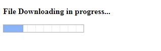 file downloading in progress.