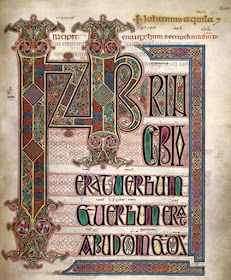 Londres National Library Evangile de Lindisfarne