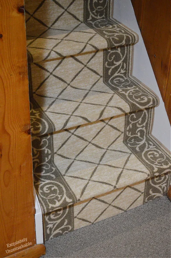 Carpet Runner On Stairs DIY