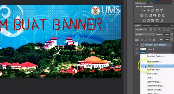  Cara  Membuat  Desain  Banner  dengan Photoshop  yang Bagus