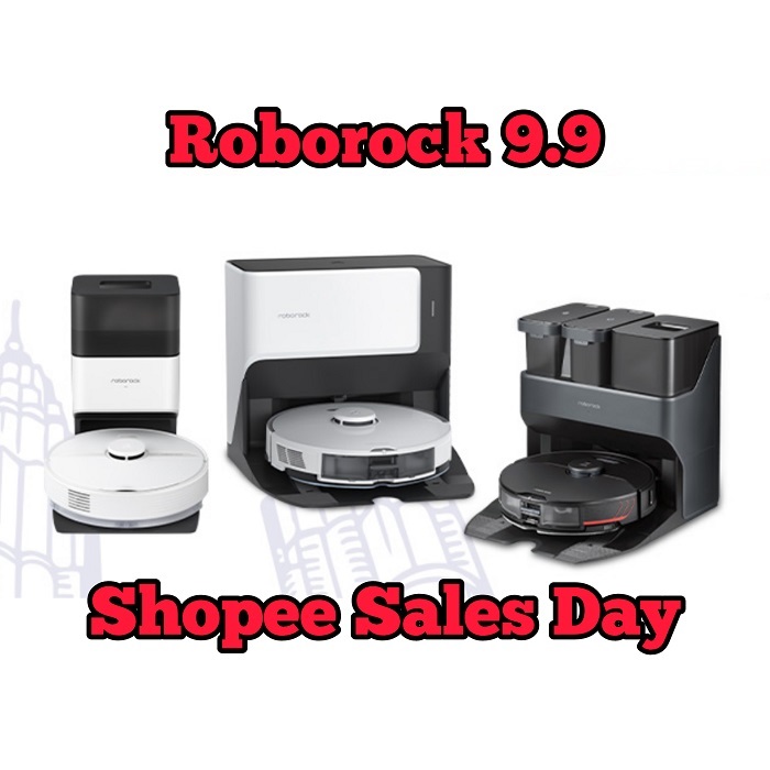 Roborock 9.9 Shopee One-Day-Only Sale