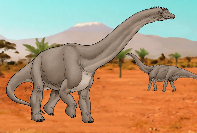 #argentinosaurus #argentina #dinosaurs #patagonia #dinoart #paleoart #paleontology #titanosaur #dinosaur #vintage #titanosauriformes #gondwana #retro