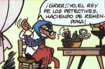 mortadelo de zurcidora