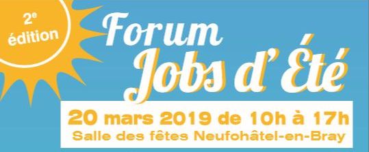 Forum des jobs d'été 2019