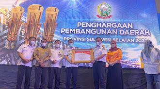 Pemerintah Kabupaten Luwu Dianugerahi Penghargaan Dari Pemrov Sulsel