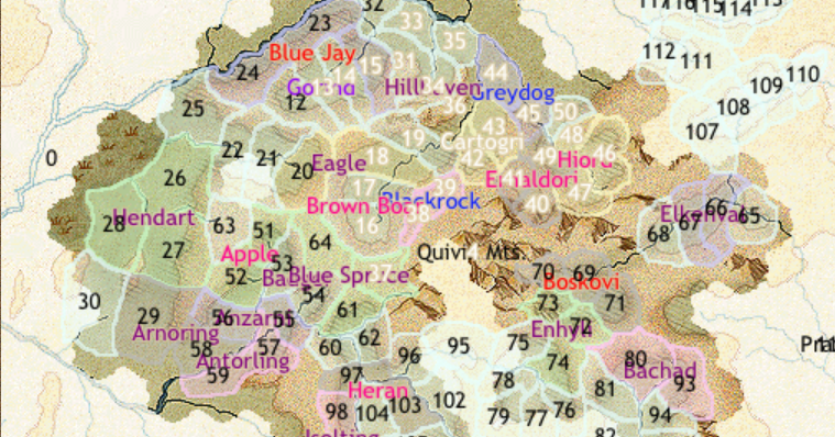 King Of Dragon Pass King Of Dragon Pass Map