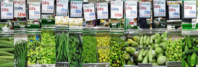 A selection of obscure Indian vegetables