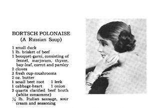 Laurette Taylor hair bun borscht Polonaise