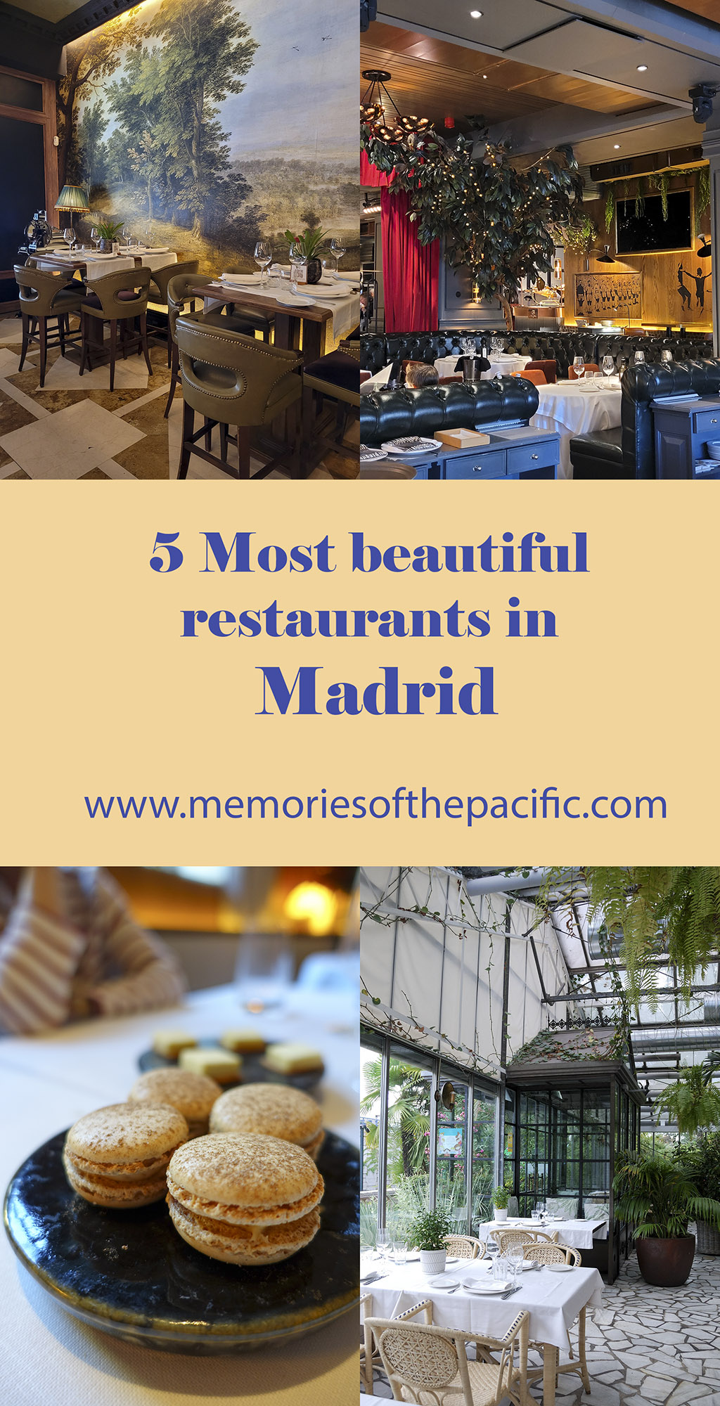 beautiful restaurants madrid