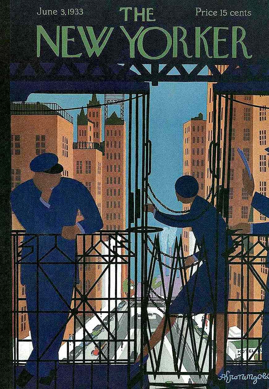 Adolph K. Kronengold 1933, for "The New Yorker" magazine, ELEVATED RAIL