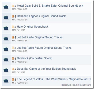 vgmTorrents Index