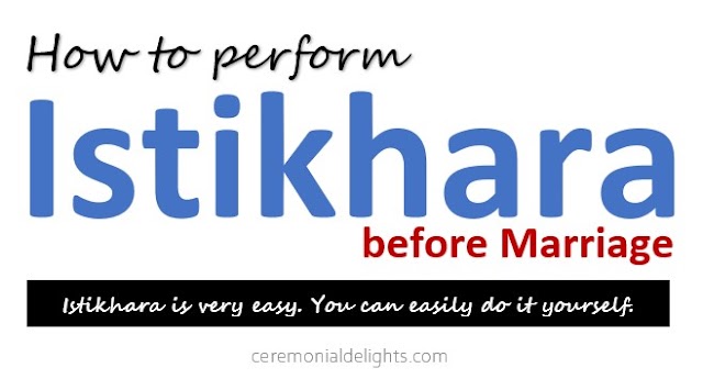 How to perform Istikhara before Marriage