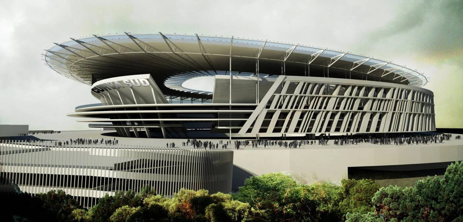 New Stadium in Rome by Woods Bagot