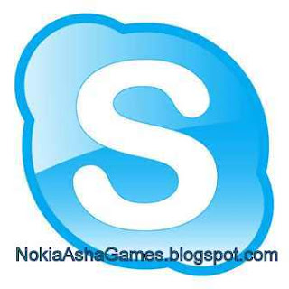 Skype VOIP calling application for Nokia Asha 501 Smartphone