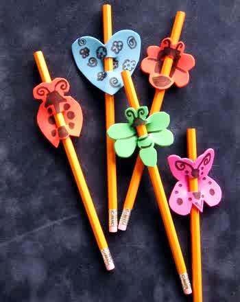 pencil topper craft ideas